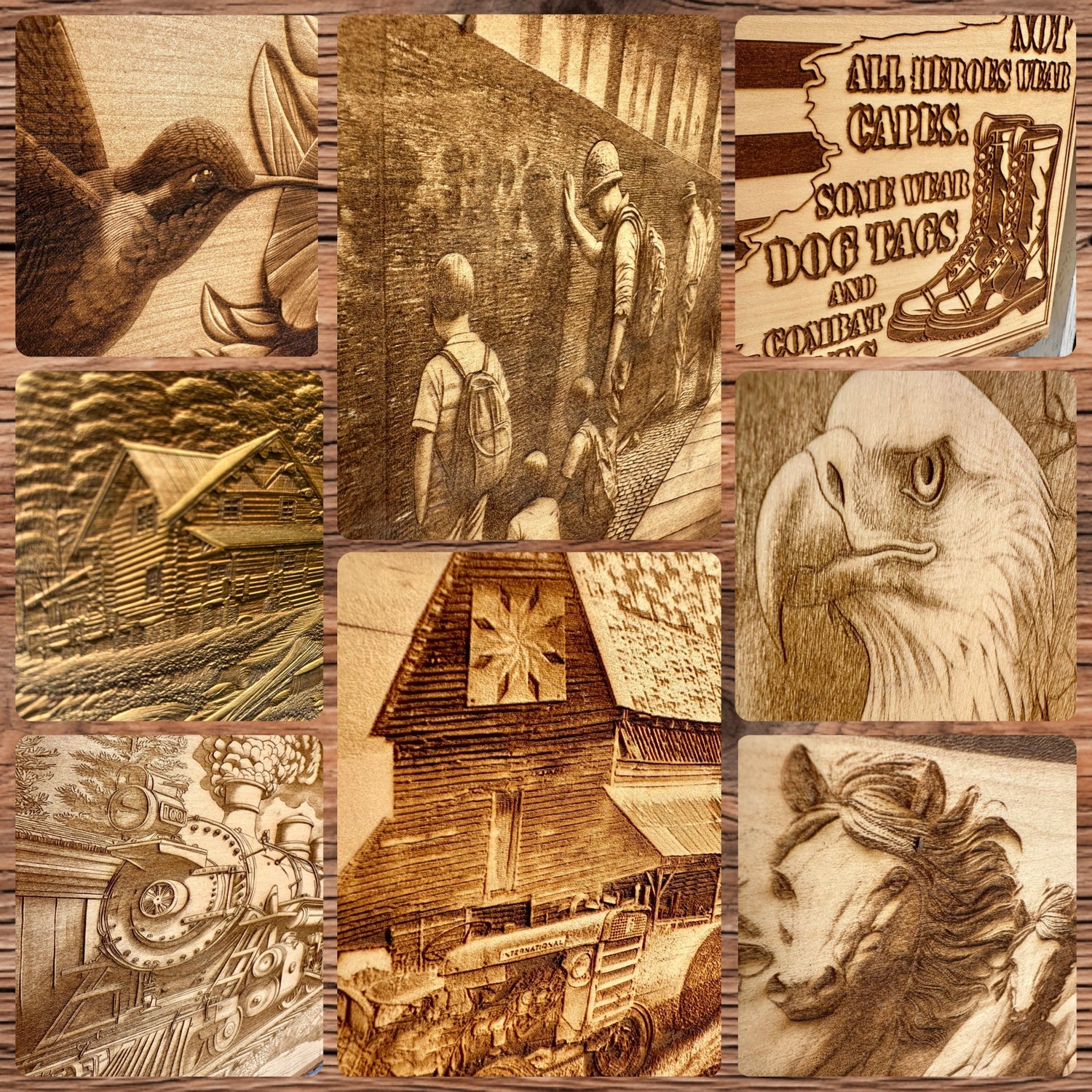 Live Edge Wood Plaques