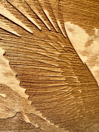 Soaring Eagle Live Edge Rectangular Plaque