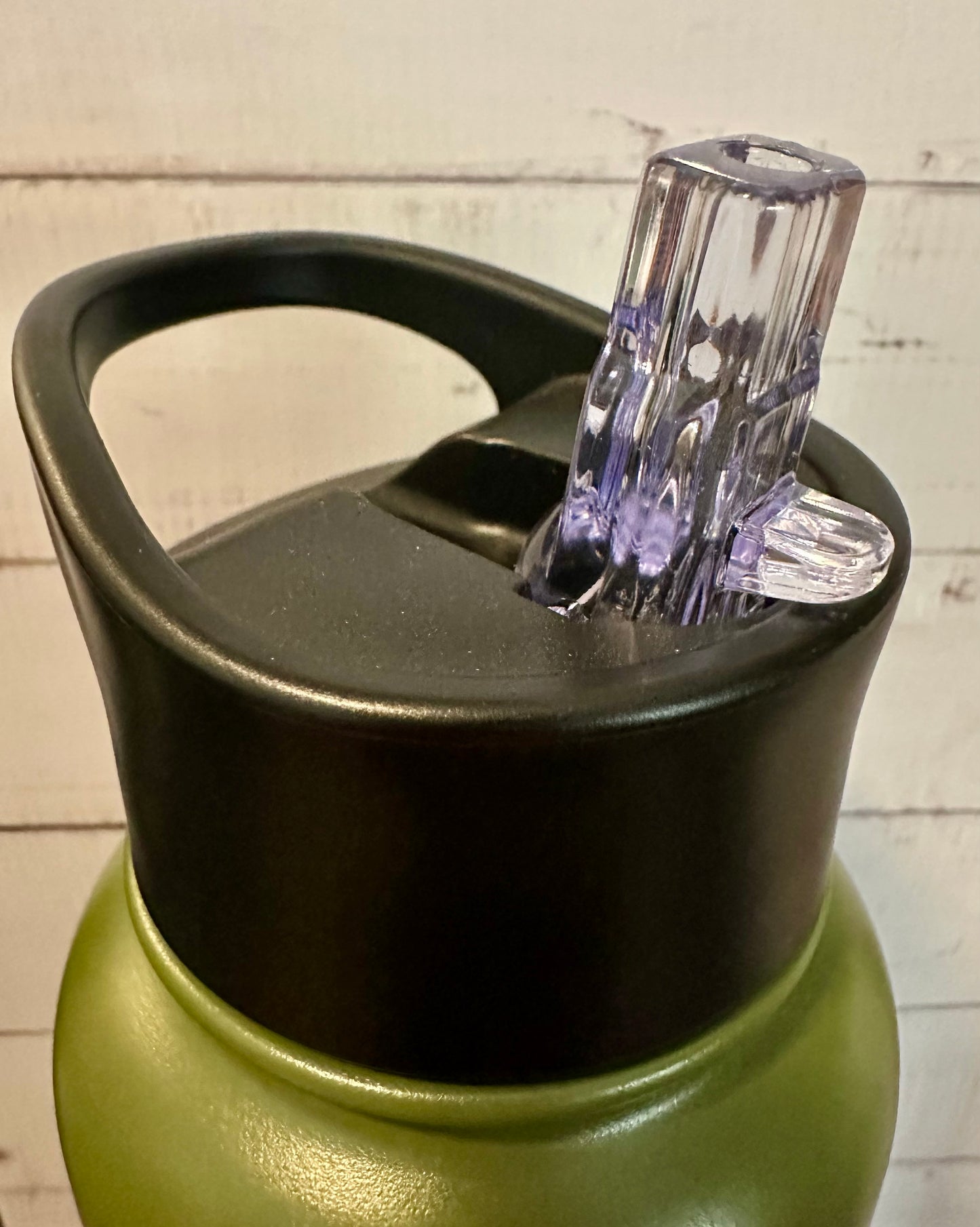 40oz. Insulated Water Bottle with Collapsible Straw Lid - Green, Hunter’s Prayer