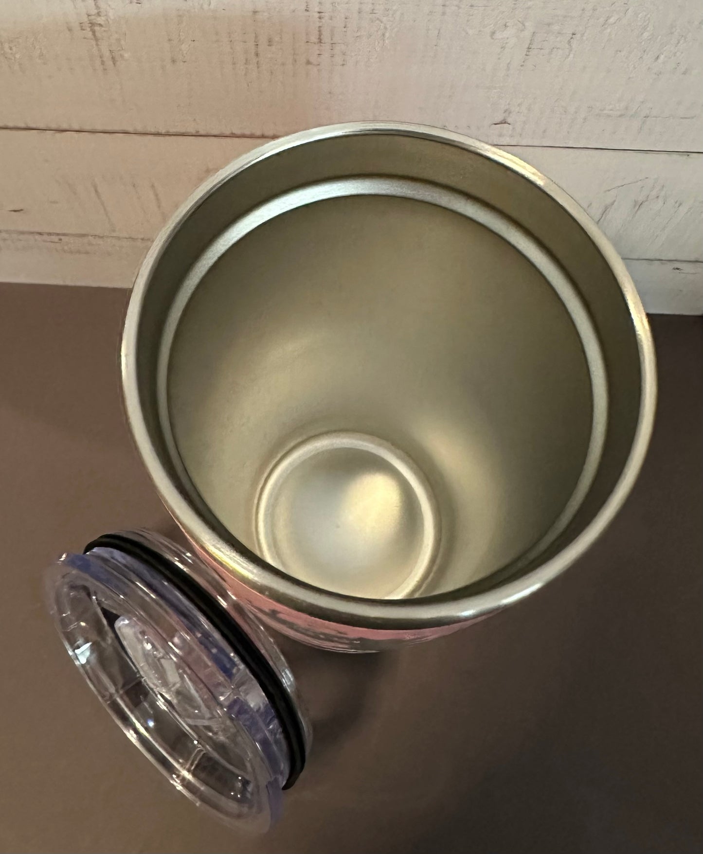 20oz. Insulated Travel Tumbler with Slide Lid - Pink with Fairy and Flowers