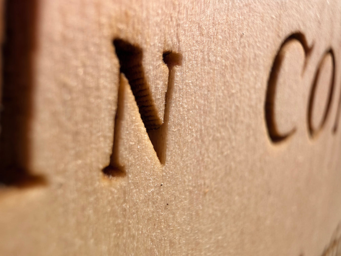 Plaque Live Edge Rectangular - The Declaration of Independence