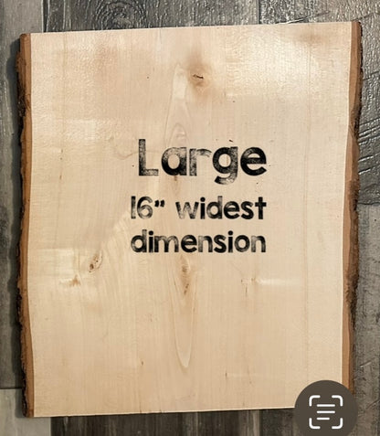 Constitutional Oath Live Edge Rectangular Plaque